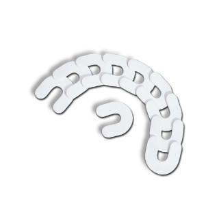 Fer à cheval en feutre -pack 10