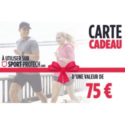 Carte Cadeau Spéciale SAINT VALENTIN 75 euros  Sport Protech