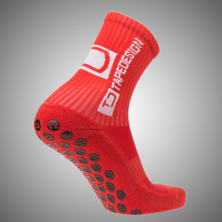 Chaussettes antid&eacute;rapantes classic TAPE DESIGN - Rouge