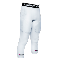 Pantalon3/4 de protection cuisse PRO+ blanc -Blindsave