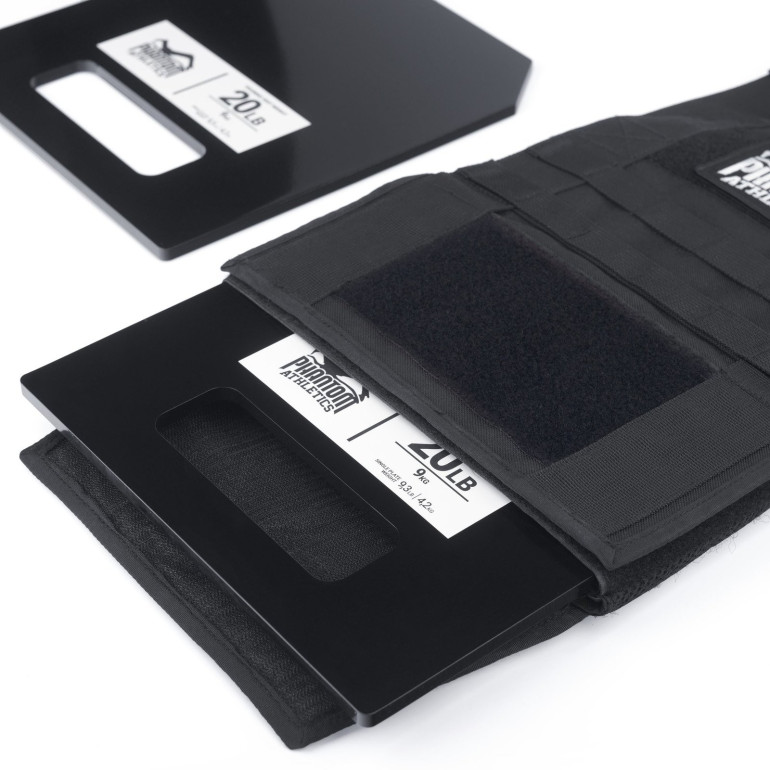 Paire de plaques 6KG pour Gilet Lest&eacute; Phantom
