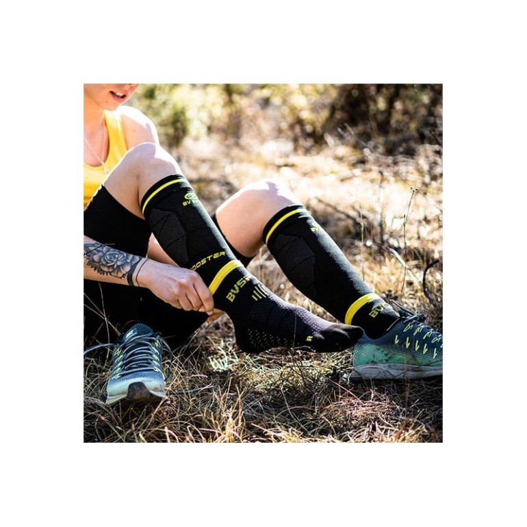 Socquettes SCR ONE EVO Noir - BV Sport