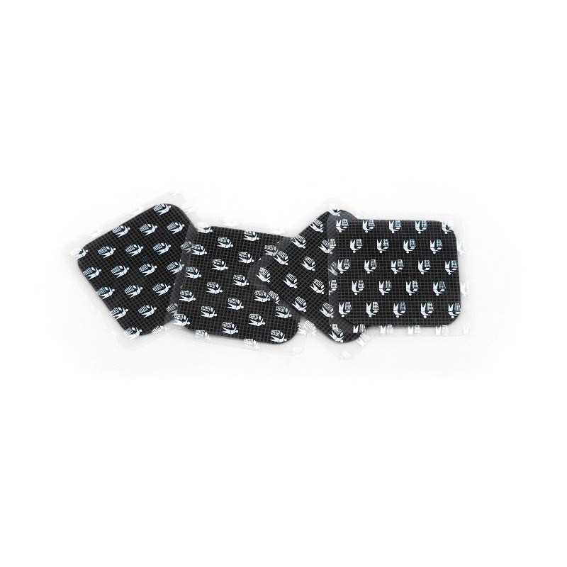 Électrodes De Ceinture Abdominale QUEAMBLER - 6 Pièces, Gel Adhésif, Compatible Abs7/Abs5/Abs3