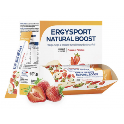 Gel natural boost fraises/pommes - Ergysport