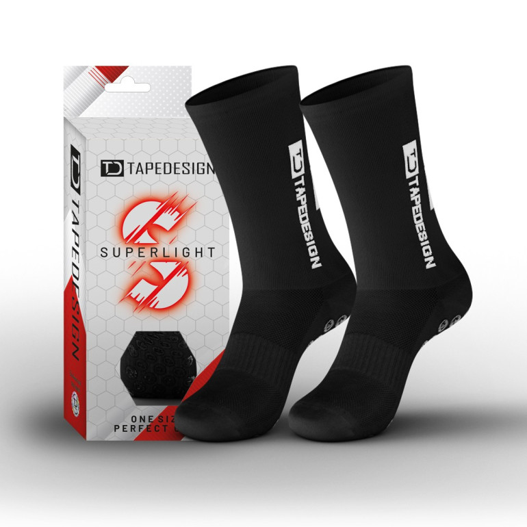 Chaussettes antid&eacute;rapantes Superlight - Tape design