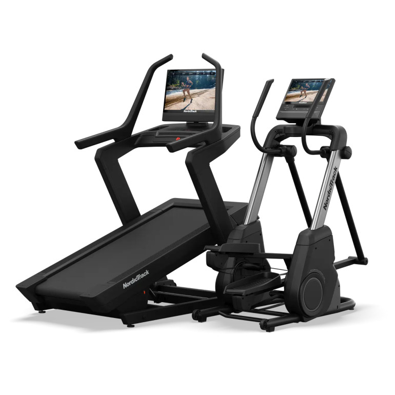 Pacchetto home gym Nordictrack - Tappeto da corsa X24 + bici ellittica X16