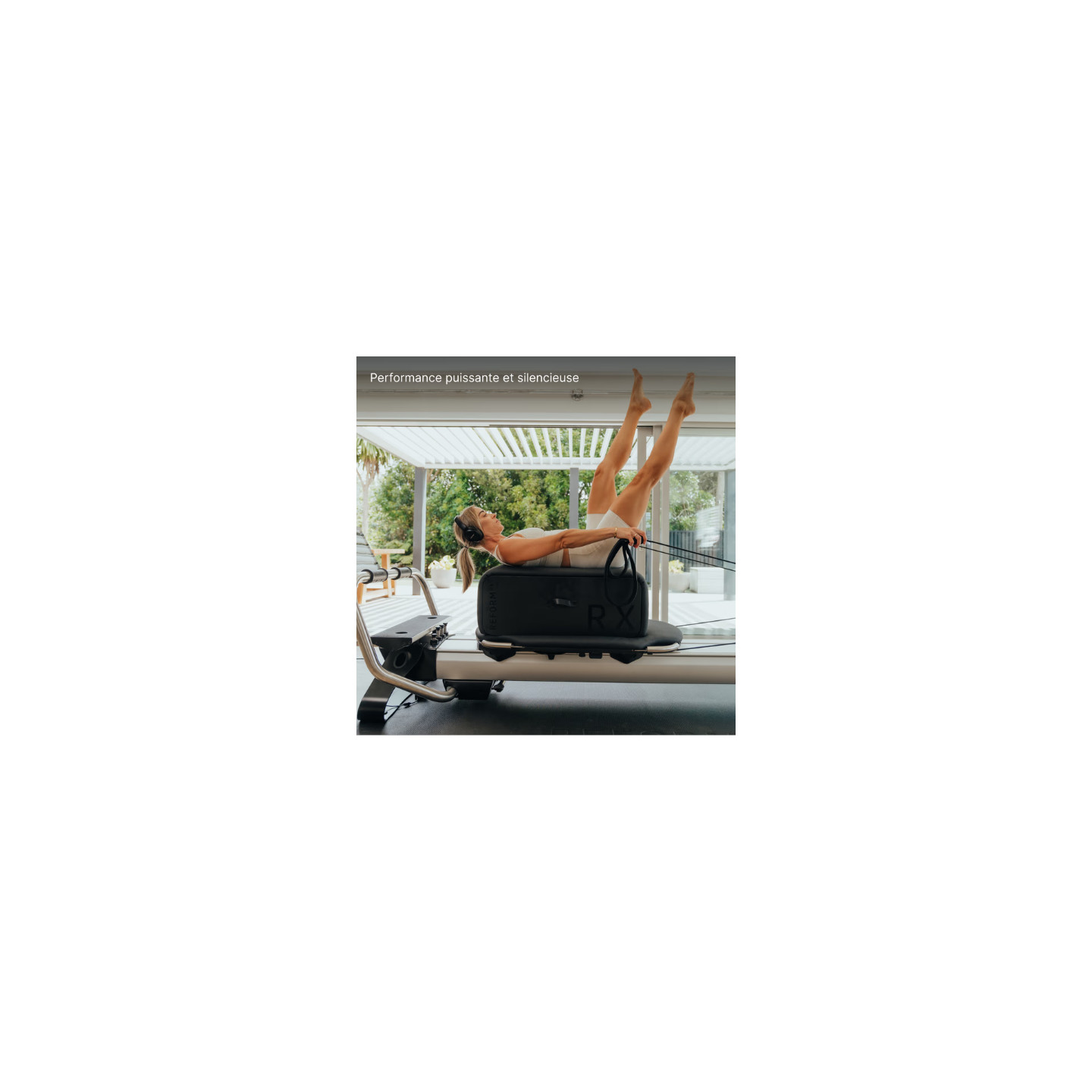 Reformer Rx Content Machine Pilates Reformer connectée Reform RX-S | Ultra 1
