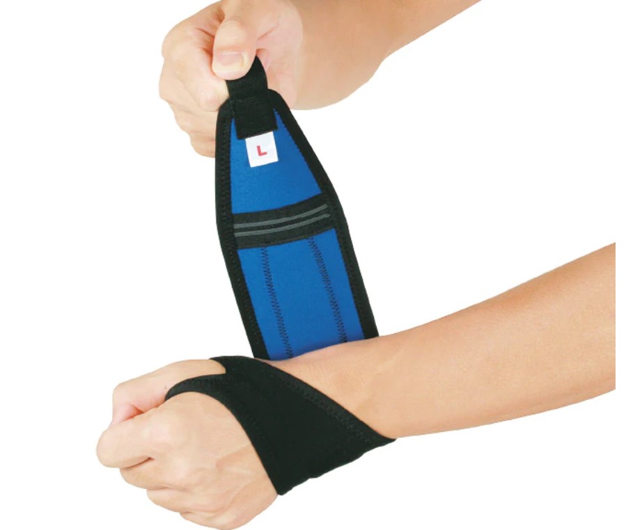 Bandage de protection et maintien de poignet au chaud articulation