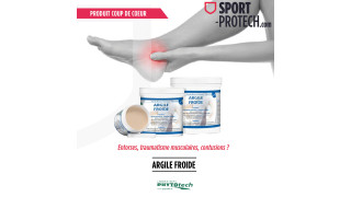 L&rsquo;argile froide : ses vertus cach&eacute;es Sport Protech